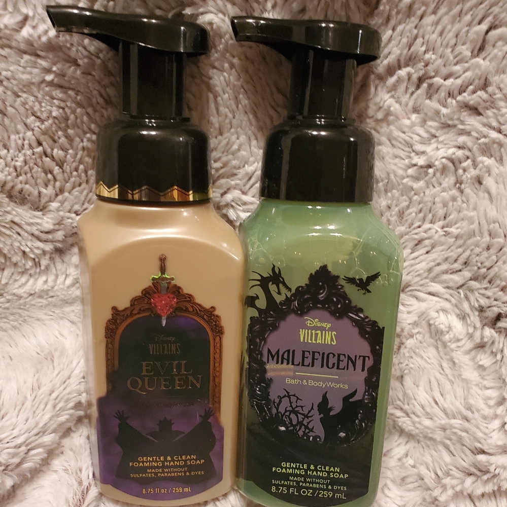 Bath and Body Works: Disney Villains Maleficent & Evil Queen Foaming Hand Soap